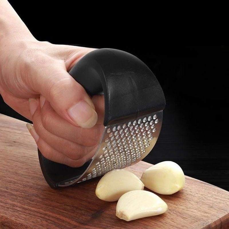Schiaccia aglio in acciaio inox, spremi aglio, manuale domestico, utensili per frutta e verdura, gadget da cucina